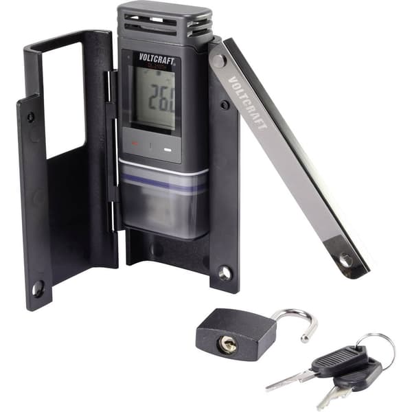 VOLTCRAFT VC9657635 DL-230L Datalogger Lux Uppmätt värde Belysningsstyrka PDF Funktion, inkl. väggfäste