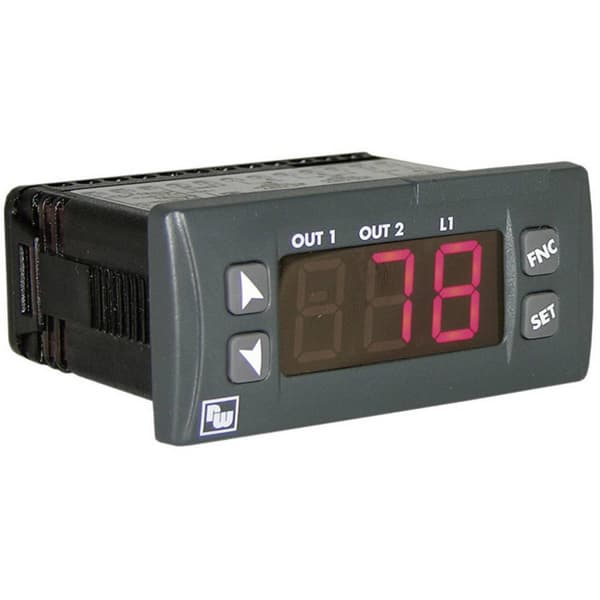 Wachendorff UR3274S1 PID Termostat K, S, R, J, Pt100, Pt500, Pt1000, Ni100, PTC1K, NTC10K Relä 10 A, Relä 5 A, SSR (L x