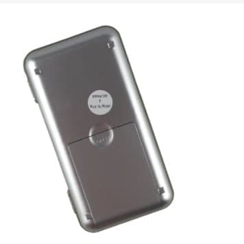 Digitalvåg i fick format, Pocket Scale, Smyckes våg 0,01 - 200g Silver