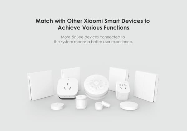 XiaoMi Smart Home Människokroppssensor Trådlös anslutning 7m Detekteringsavstånd