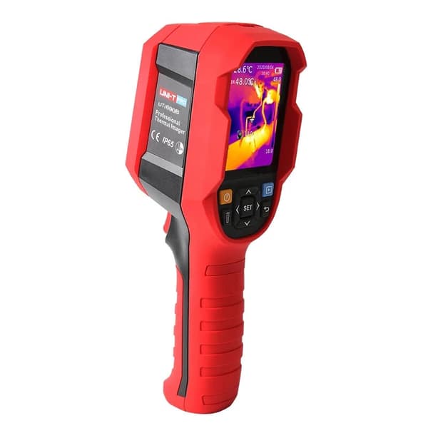 UNI-T UNi690B 256 * 192 pixlar infraröd termisk bildbehandling -15 ~ 550 ° C Industriell värmekamera Handhållen USB infraröd termometer