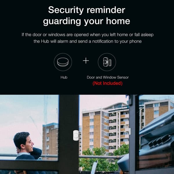 APP + Röststyrning Multifunktionell Gateway Hub Smart Home Remote Controller Arbeta med Amazon Alexa
