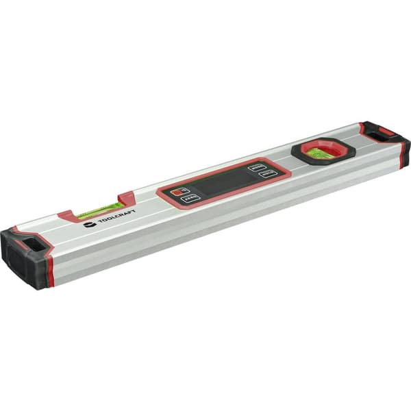 TOOLCRAFT TO-7337448 Digitalt vattenpass med magnet 400 mm 360 ° 1.0 mm/m
