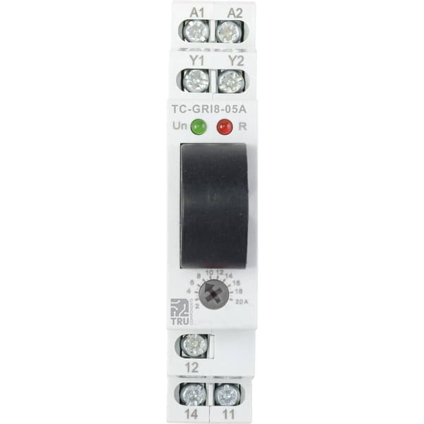 TRU COMPONENTS Strömövervakningsrelä GRI8-05A ström