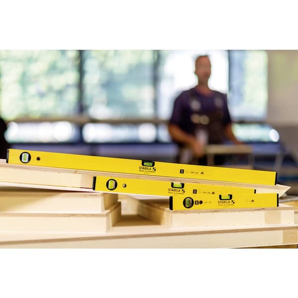 Stabila Classic set 70 (100 cm, 60 cm, 40 cm) 19819 Vattenpass-set 40 cm, 60 cm, 120 cm 0.5 mm/m