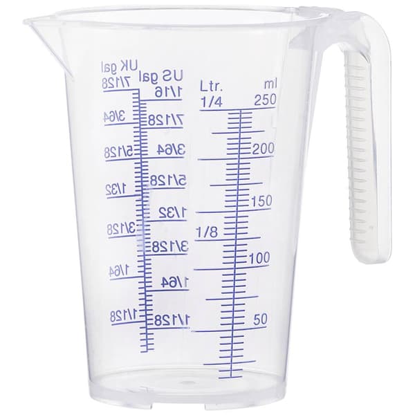 Pressol 07 060 Mätbägare 0.25 l PP