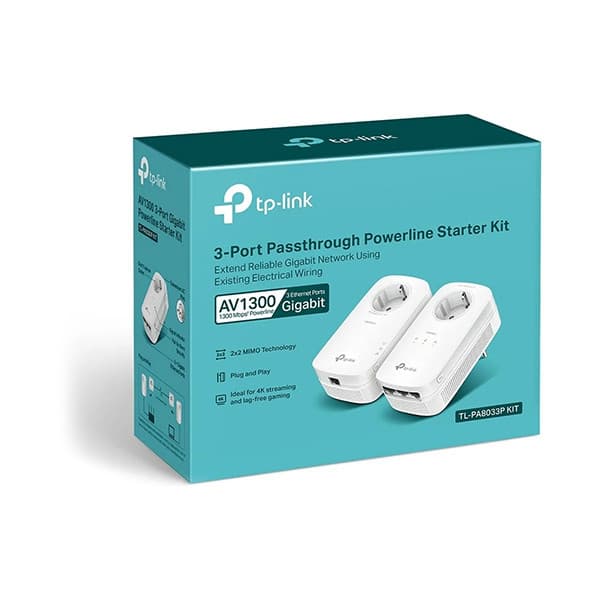 TP-LINK TL-PA8033P KIT Powerline-adapteri
