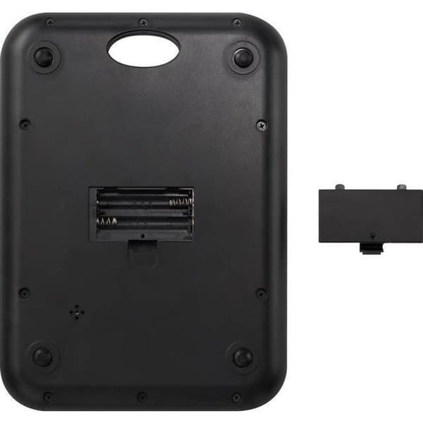 VOLTCRAFT TS-5000/1-Alu Bogstavvægt Vejeområde (maks.): 5 kg Opløsning: 1 g Batteridrevet rustfrit stål