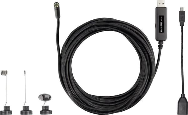 VOLTCRAFT VC-8919590 USB-endoskop Sond: 8 mm Sondlängd: 9,85 m