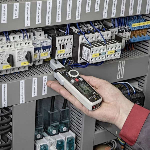 VOLTCRAFT VC-337 Clamp Meter Digital CAT III 300 V, CAT II 600 V Näyttö (määrät): 4000