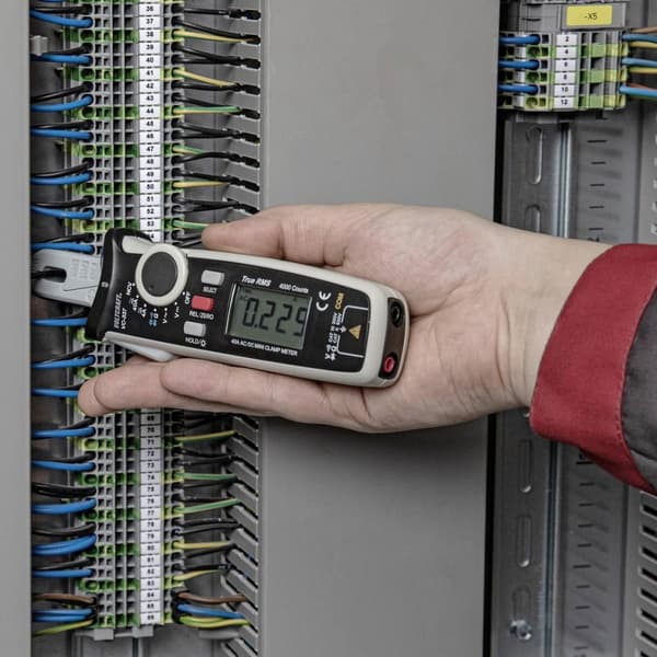 VOLTCRAFT VC-337 Clamp Meter Digital CAT III 300 V, CAT II 600 V Näyttö (määrät): 4000