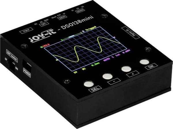 Joy-it Digitalt oscilloskop 200 kHz 1-kanal 1 MSa/s 1 kpts 12 Bit 1 st(s)