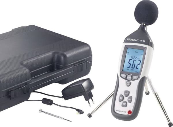 Voltcraft SL-451 ljudnivåmätare och datalogger 31,5 Hz – 8 kHz