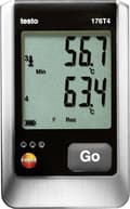 Miniatyrbild 1 av 5: Testo Temperatur Datalogger 176 T4 Mängd som ska mätas: Temp