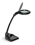 Pikkukuva 1 / 6: LED-suurennuslamppu MAULiris, himmennettävä, 6500 Kelvin, sis. suojakorkki, 1,75x suurennus (musta)