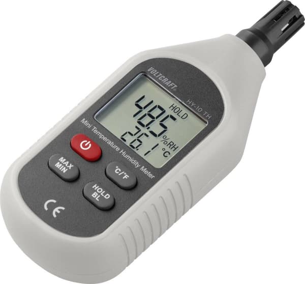 VOLTCRAFT HY-10 TH Luftfugtighedsmåler (hygrometer) 0 % Hrel 100 % Hrel