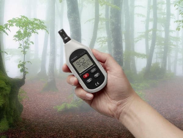 VOLTCRAFT HY-10 TH Luftfugtighedsmåler (hygrometer) 0 % Hrel 100 % Hrel