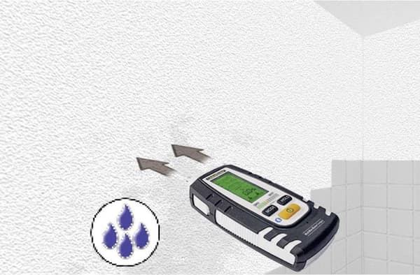 Laserliner MultiWet-Master Compact Plus Materiale fugtmåler Temperaturmåling