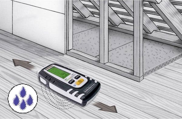 Laserliner MultiWet-Master Compact Plus Materiale fugtmåler Temperaturmåling