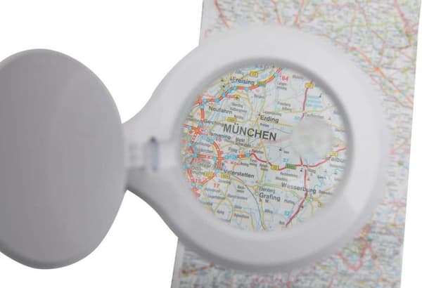 Lupplampe LED MAUL iris, dæmpbar