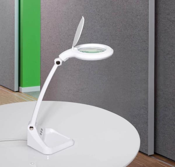 Lupplampe LED MAUL iris, dæmpbar