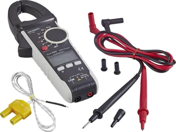 VOLTCRAFT VC585 Clamp Meter Digital CAT III 600 V Näyttö (määrät): 4000