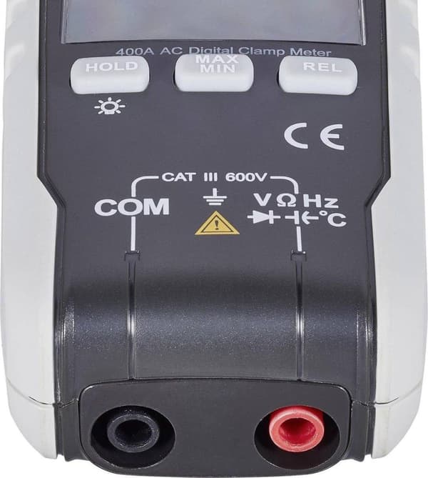 VOLTCRAFT VC585 Clamp Meter Digital CAT III 600 V Näyttö (määrät): 4000