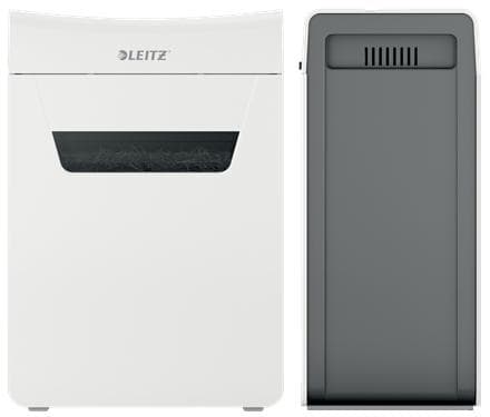 Leitz IQ Premium Protect 10X Ultra Quiet P-4 -silppuri P-4 koti-/kotityöpistesilppurit - syöttää jopa 10 arkkia - 18 litran lokero - valkoinen
