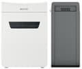 Pikkukuva 4 / 8: Leitz IQ Premium Protect 10X Ultra Quiet P-4 -silppuri P-4 koti-/kotityöpistesilppurit - syöttää jopa 10 arkkia - 18 litran lokero - valkoinen