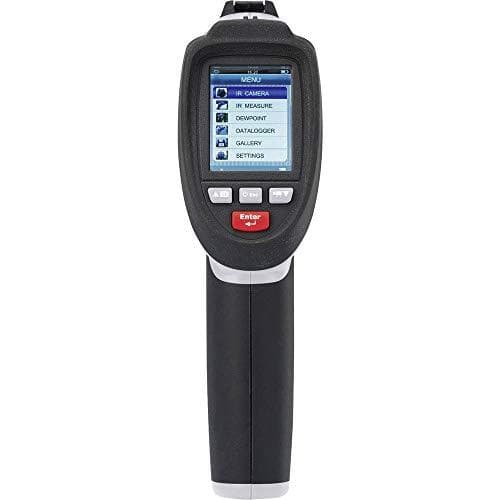 VOLTCRAFT IR-1600 CAM Infraröd omgivande termometer Svarta pannknappar (IR-1600CAM)