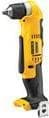 DeWALT DCD740N-XJ - Vinkel bore-/skruetrækker - akku - 360 W - 2 hastigheder - patronnøgle 10 mm - 33 N m - uden batteri - 18 V