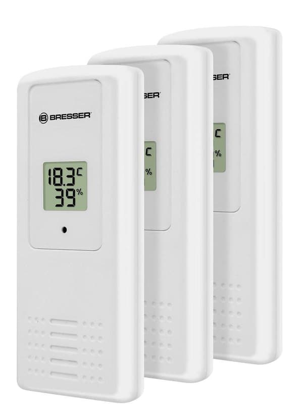 Bresser Vejrstation - Temeo Hygro Quadro - Med 4 måleresultater