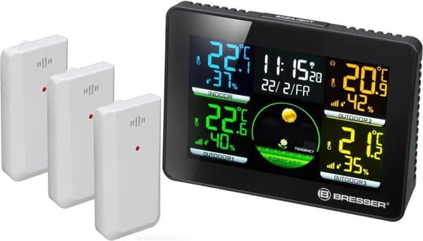 Bresser termo-hygrometer Quadro NLX