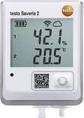 Miniatyrbild 5 av 5: testo Saveris 2-H2 Multidatalogger Enhet som ska mätas: Temperatur, Luftfuktighet -30 till 70 °C 0 till 100 % Hrel