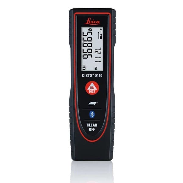 Leica Disto D110 Avståndsmätare i väska - bluetooth - 60m