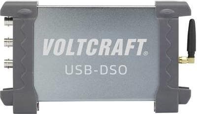 VOLTCRAFT 1070D USB Oscilloskop 70MHz 250MSa/s 6kpts 8 Bit Digital Storage (DSO) (1070D)