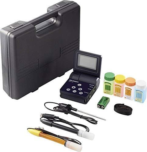 VOLTCRAFT VC-8813815 KBM-700 kombinationsmåler ledningsevne, pH-værdi, redox (ORP), temperatur, salt