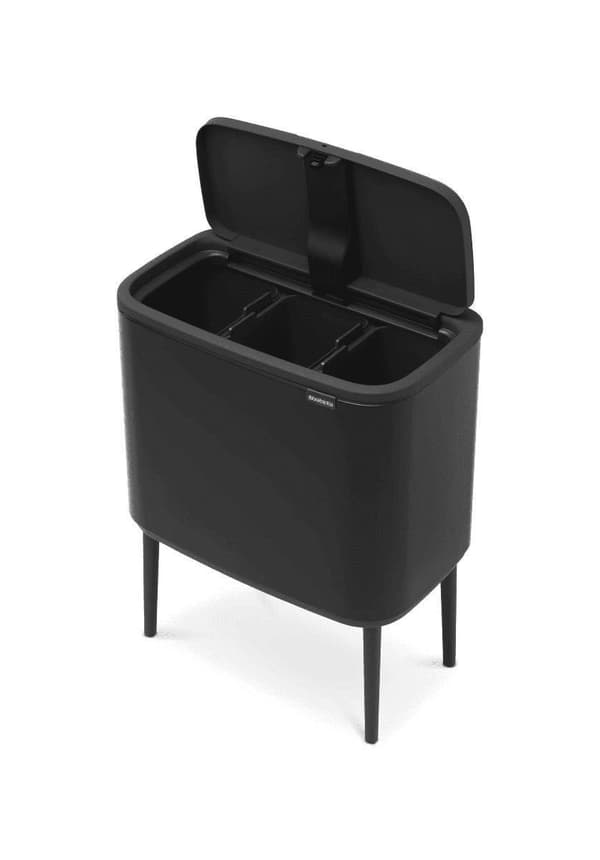 Brabantia - Bo Touch Bin 3 x 11 L Matt Svart