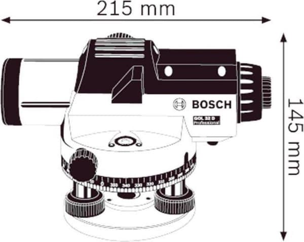 Bosch optisk niveau Bosch GOL 32 D Professional