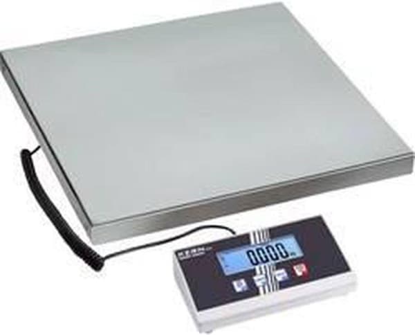 Kern Paketvåg Vägningsområde (max.): 60 kg Upplösning: 20 g nätdriven, batteridriven Silver