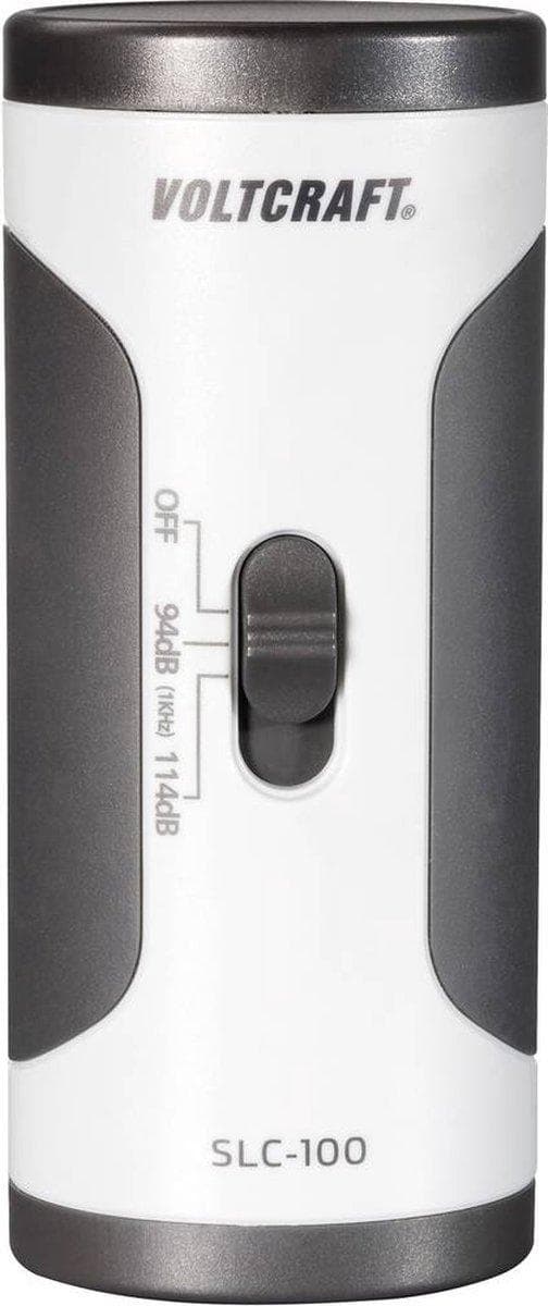 VOLTCRAFT SLC-100 Kalibrator för kalibrering av ljudnivå, decibelmätare och mikrofoner: 12,7 mm (1/2 tum) Ø