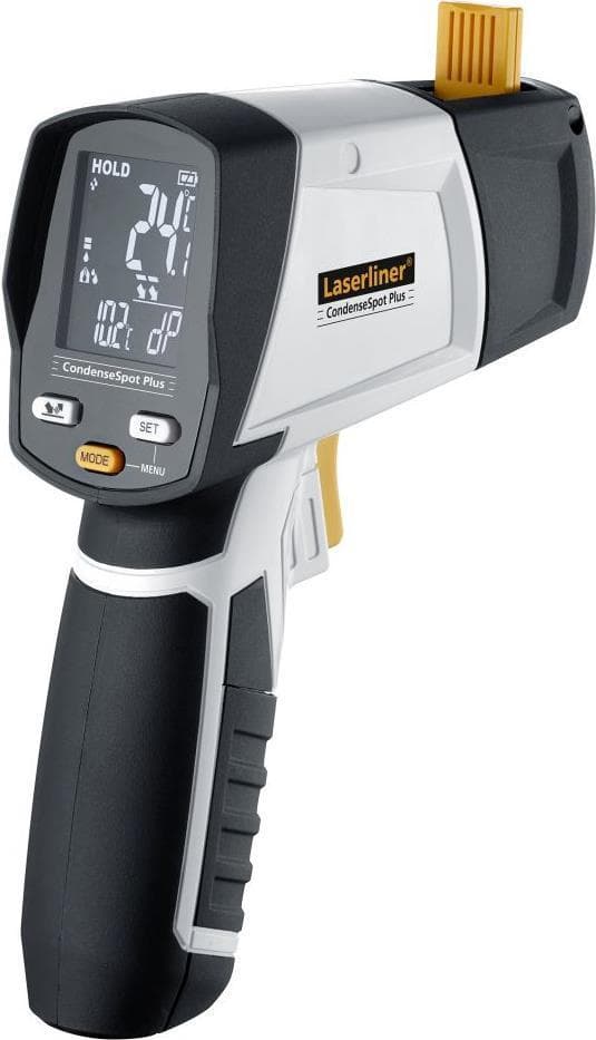 Laserliner CondenseSpot Plus - F,°C - -40 - 365 °C - Sort - Hvid - 1 °C - Rektangulær - AA (082.046A)