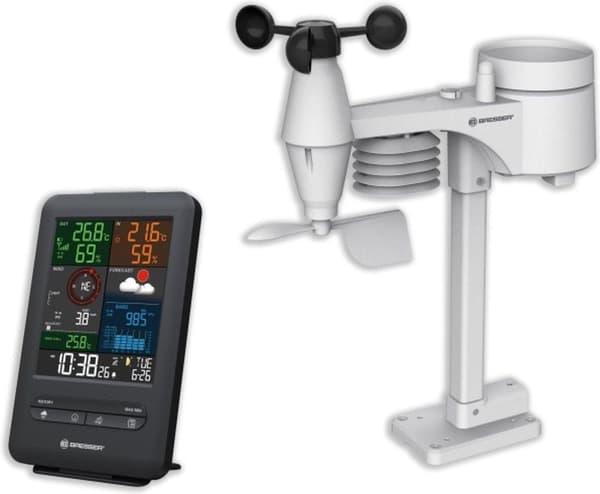 Bresser Beaufort 5-i-1 Vejrstation 12 X 19 Cm Sort