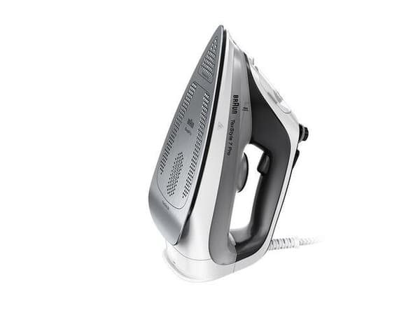 Braun SI7149WB TexStyle7 Pro Steam Iron 2900W Svart/Vit