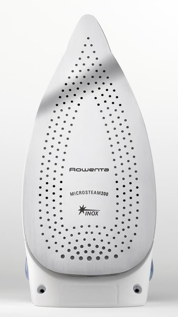 Rowenta First Class Steam Iron Microsteam 200 Bundplade Blå - Hvid 1000 W (DA 1510)
