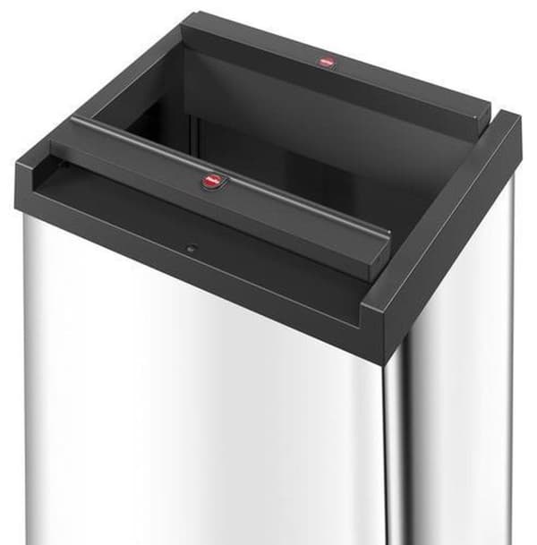Hailo Big-Box XL Papperskorgen - 52 l - Silver