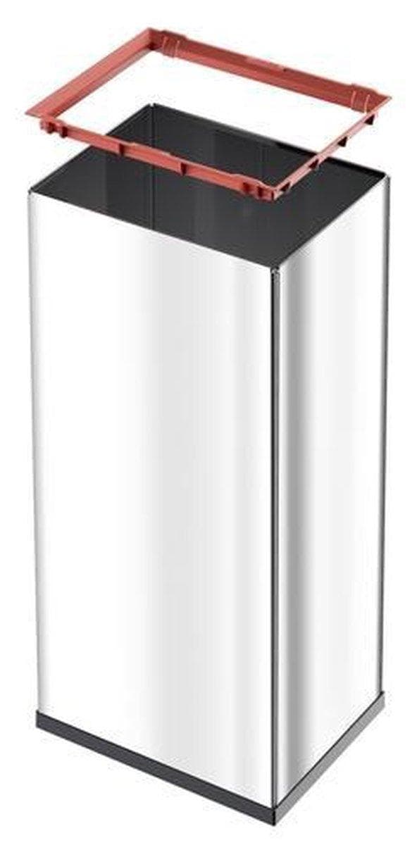 Hailo Big-Box XL Papperskorgen - 52 l - Silver
