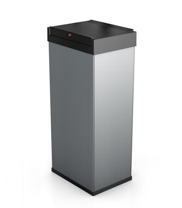 Hailo Big-Box XL Papperskorgen - 52 l - Silver
