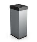 Miniatyrbild 2 av 4: Hailo Big-Box XL Papperskorgen - 52 l - Silver