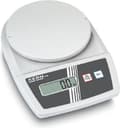 Miniatyrbillede 3 af 3: Kern EMB 5.2K1 Bogstavvægt Vejeområde (maks.): 5,2 kg Opløsning: 1 g batteridrevet, strømforsynet (ekstraudstyr) Hvid